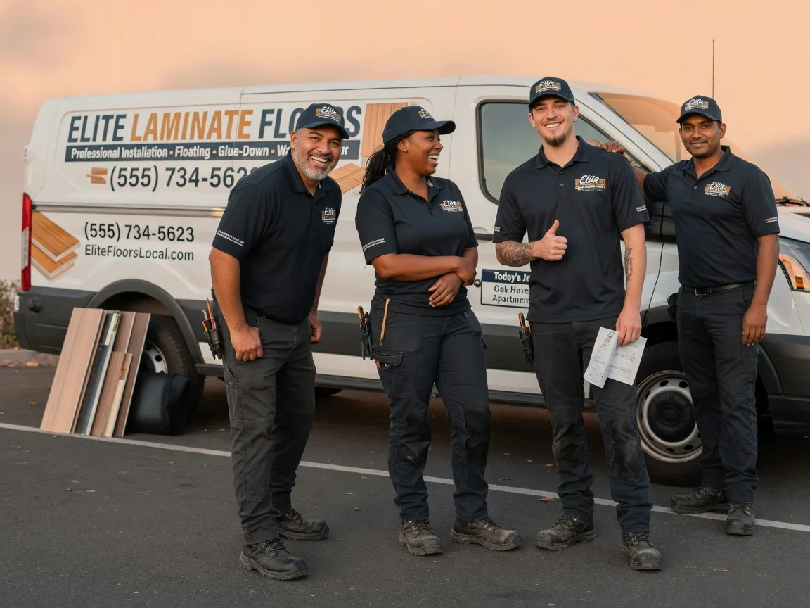 Laminate flooring installation company in Brentford, SD